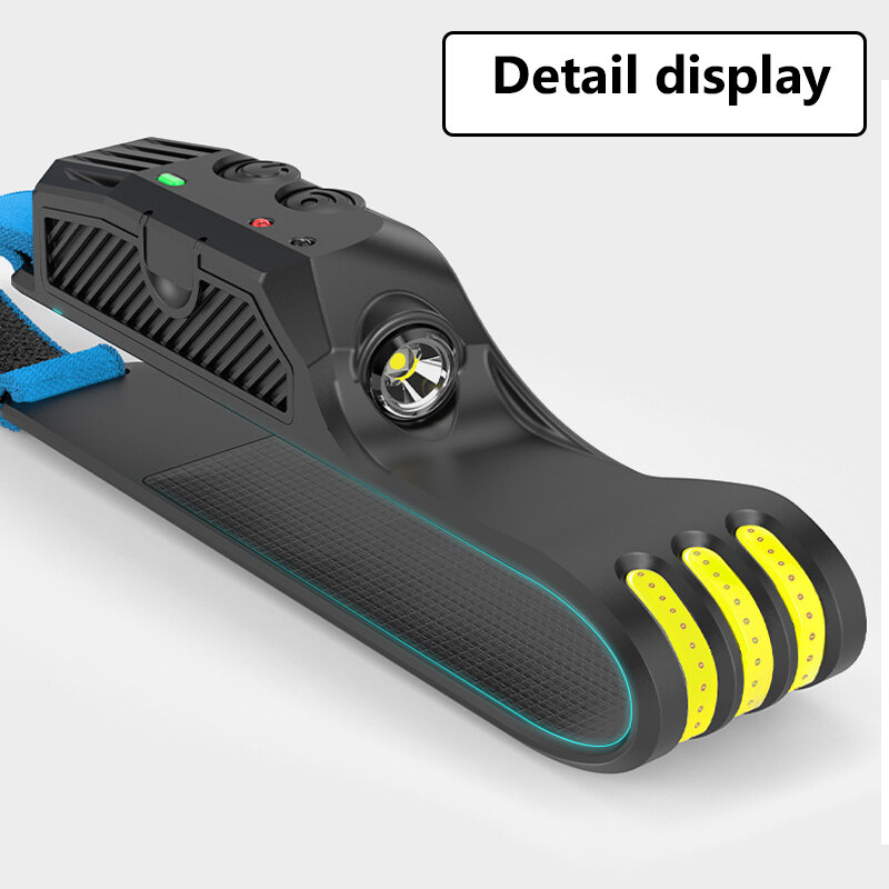 COB LEDPortable reflektor latarka Mini wielofunkcyjny silne światło indukcyjne reflektor Cob aktywność w plenerze połowów