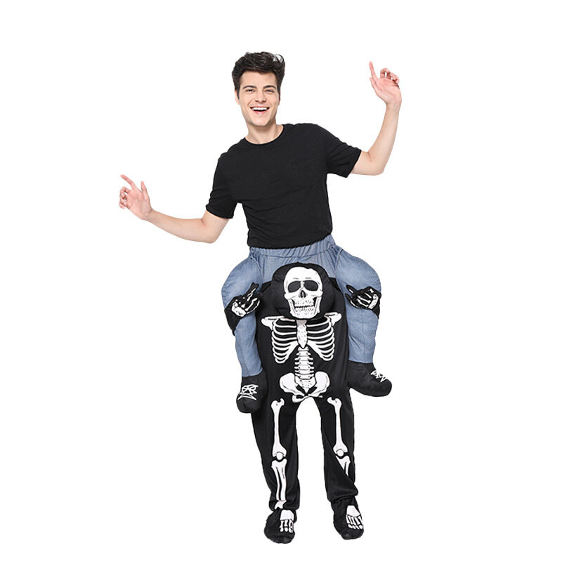 Cosplay Adult Kids Skeleton Inflatable Pants Costume Boys Girls Party Costumes Funny Sets Anime Makeup Halloween Costumes
