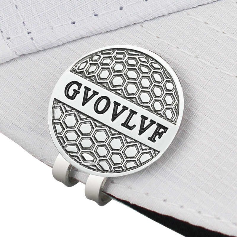 Marca de marcador de golfe removível com gvovlvf ímã chapéu de golfe/tampa clipe acessórios de golfe marcador de liga para meninos menina crianças childre presente