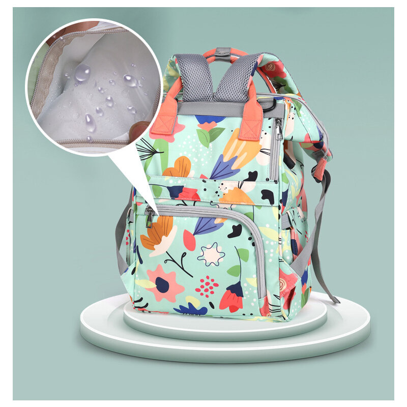 Diaper Bag Travel Waterproof Baby Bags Mommy Backpack Organizer Nappy Maternity Bag Large Capacity Baby Stroller Bag Mother Kids
