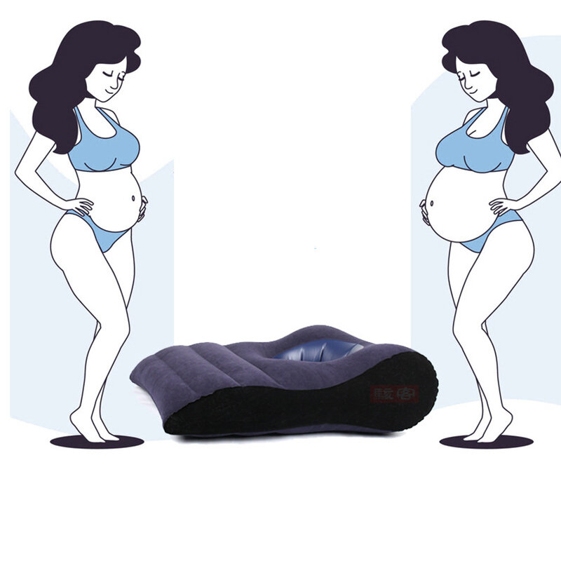 Inflável grávida corpo travesseiro aid cunha sexo amor posição almofada de ar eróticos adultos móveis para casa jogos sofá casais brinquedos sexuais