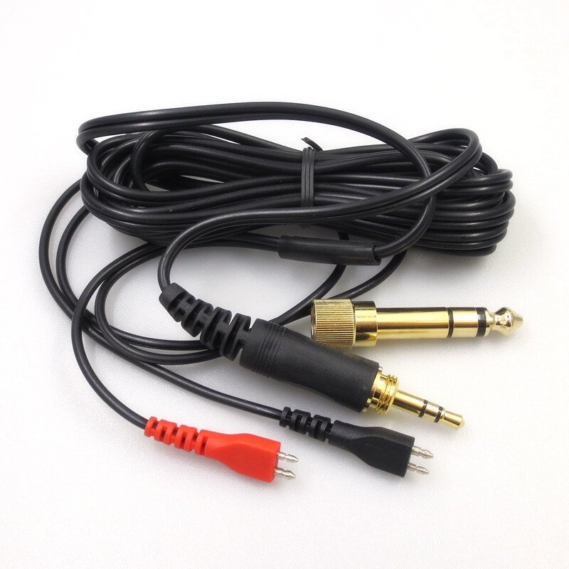 Wymienny kabel Audio do Sennheiser HD25 HD25-1 HD25-1 II HD25-C HD25-13 HD 25 HD600 HD650 słuchawki
