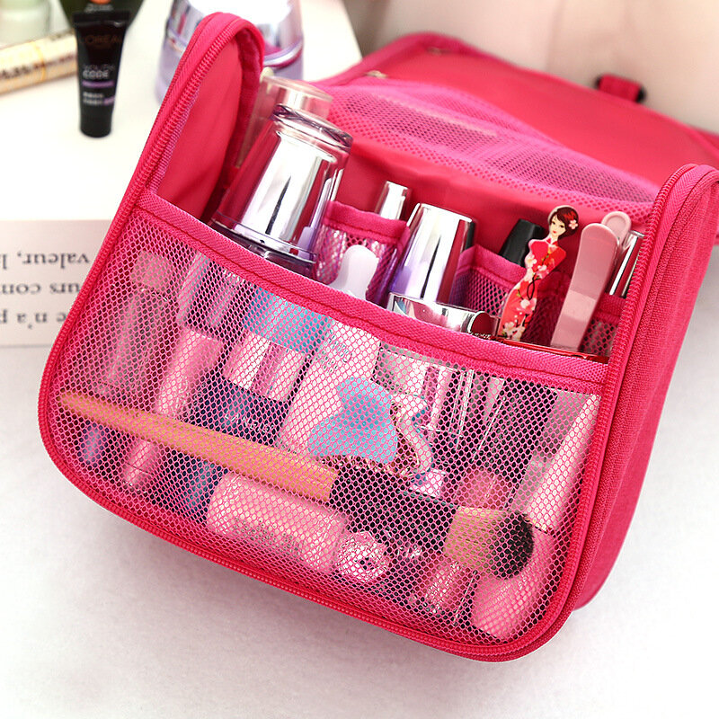 Makeup Bag for Women Toiletries Organizer Waterproof Travel Make Up Storage Pouch Female Large Capacity Portable Cosmetic Case