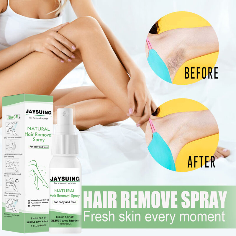 Remoção do cabelo spray mousse espuma suave remoção do cabelo remoção spray não irrita corpo total