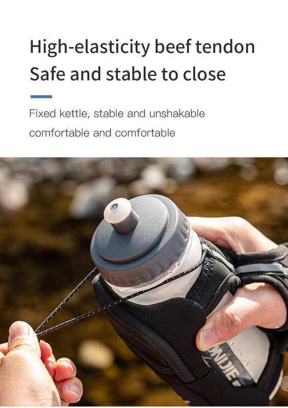 AONIJIE Multifunctional Handheld Kettle Bag Water Bottle Stow Flask Carrier Bag 6.8" Phone Holder Pouch Hydration Pack Outdoor