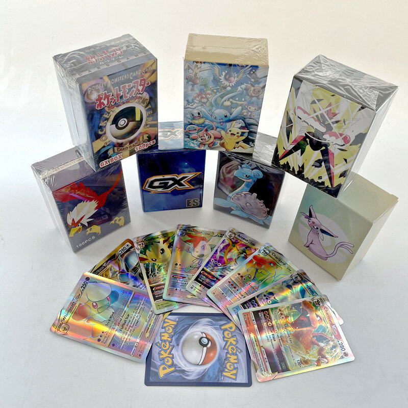 Pokemon cartões vstar v vmax caixa tcg sun & moon evoluções pokemon booster shinny cartão pokemon jogo gx ex brinquedo crianças presente de aniversário