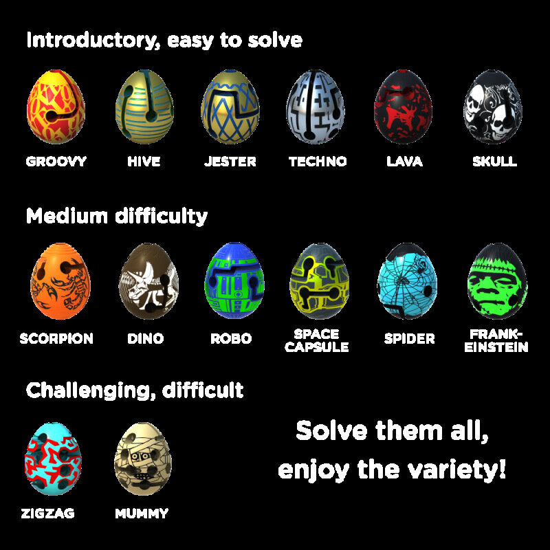Education Maze Eggs Toy Easter Egg Kids Educational Ball Magic Smart Egg Puzzle Game Toys for Children Gift brain exercise toys