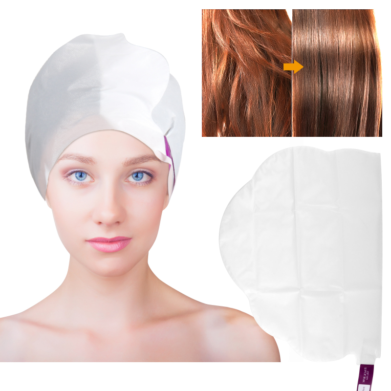 Máscara de cabelo a vapor nutritivo reparação hidratante melhorar frizz secura suavidade suavidade anti-perda de cabelo cuidados capilares 35g * 2pcs
