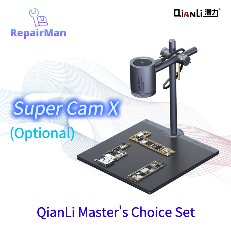 QianLi Master 'S Toolset Super Cam X Apollo ISocket Halo Phillips Ultra Feel Screwdrivers IAtlas 007 Glue Remover IClamp Plus