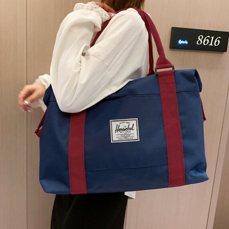 THREEPEAS Traveling Bag for Women Large Capacity Waterproof  Luggage Casual Fashion Shoulder Shopper Handbag