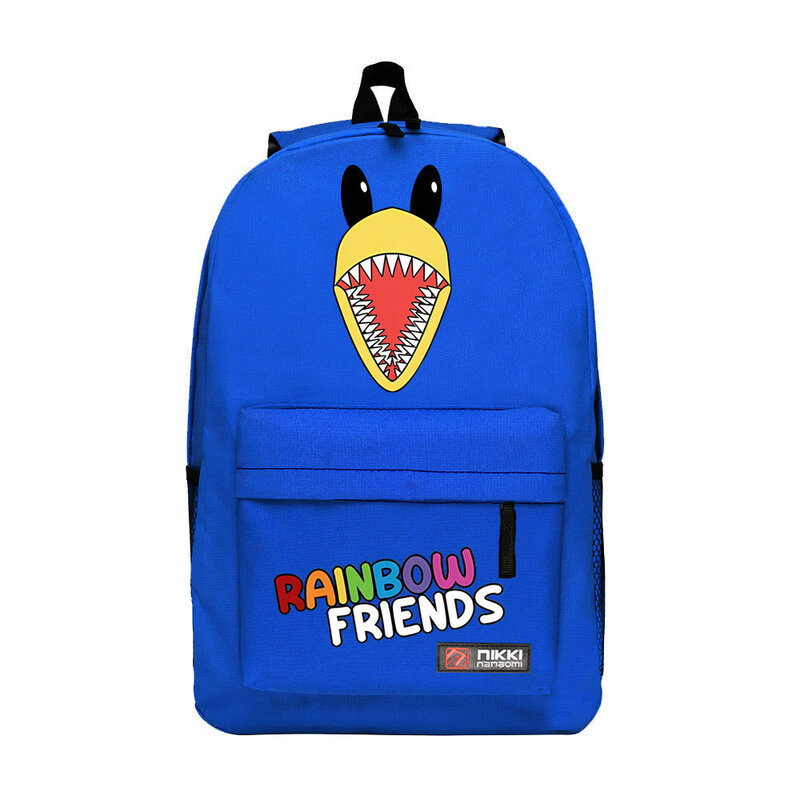Anime Rainbow Friends School Bags zaini borse per bambini borsa da viaggio di grande capacità adolescenti zainetto ragazze ragazzi zaini