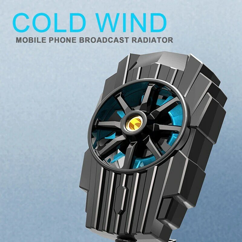 Dispositivo di raffreddamento Mobile per giochi mobili adatto per ventole di raffreddamento per telefoni cellulari Ios e Android
