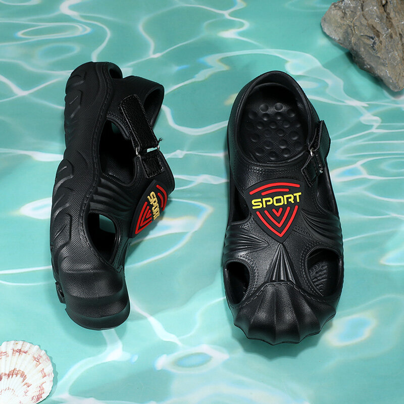 Childerens Sandals Walking Sandals Casual Shoes For Children Sandales Pour Enfants Waterproof Hook And Loop Summer Water Shoes