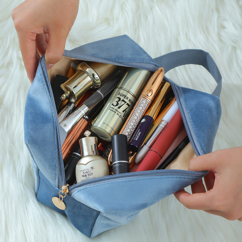 Tas Penyimpanan Kosmetik Travel Multifungsi Kubus Pengemasan Perlengkapan Mandi Kantung Penyimpan Makeup Saniter Organisasi Grosiran