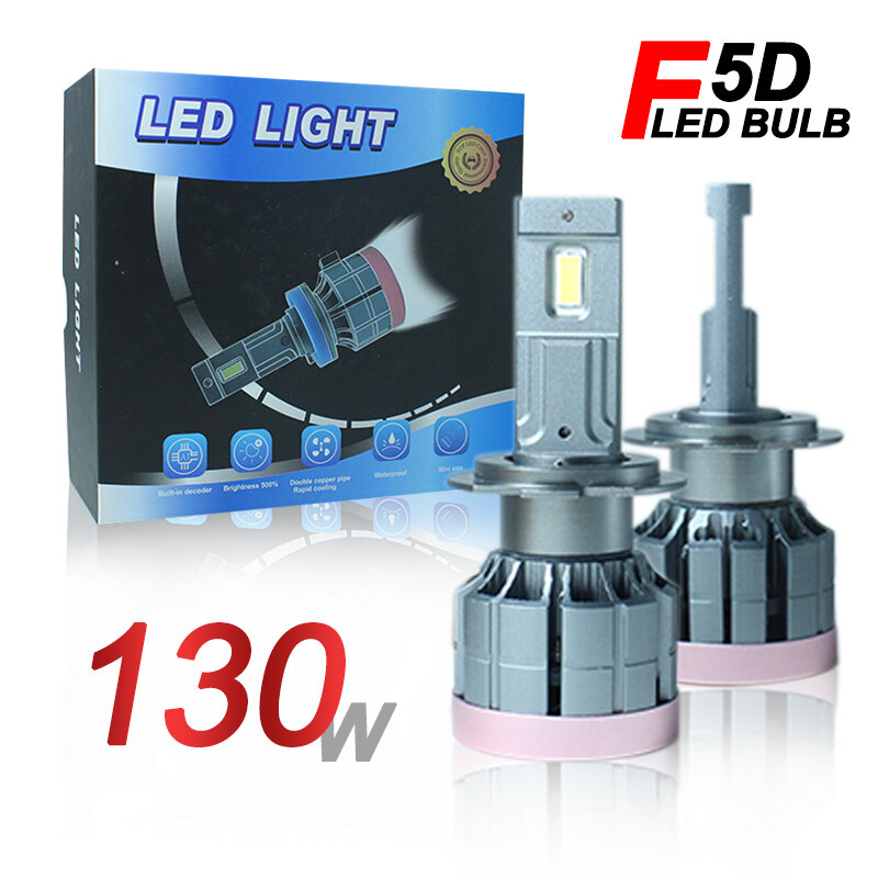 13000LM F5D H7 H8 H11 Car LED Headlight Bulb Fog Light H7 H11 9005 Auto LED Headlamp H4 H11 9005 9006 H7 Led Headlight   Kit