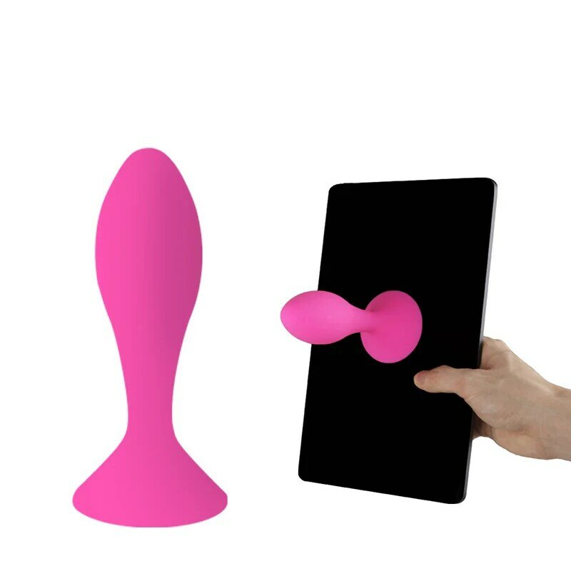 Ventosa femminile Plug anale posteriore SM flirtare forniture stimolazione della prostata anale giocattolo massaggiatore anale in Silicone giocattoli del sesso femminile