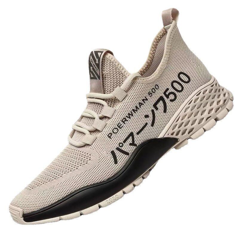 Vendita calda nuove scarpe da uomo in Mesh Sneakers da uomo bianche traspiranti scarpe da tennis da uomo nere leggere con lacci Zapatillas Hombre