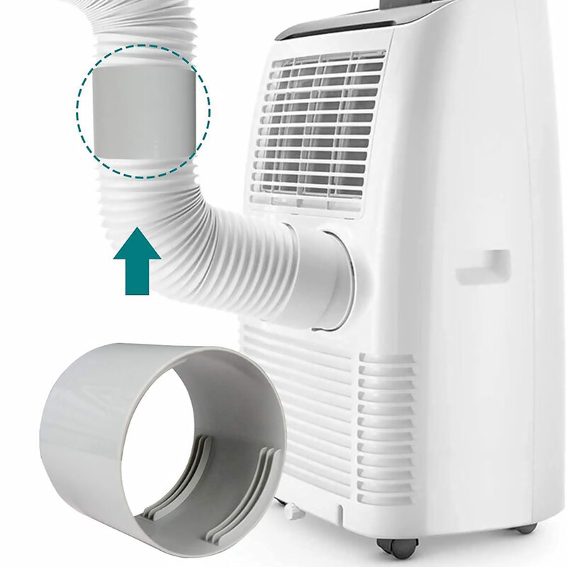 5/5.9in AC Coupler Air Conditioner Coupling Coupler ส่วนขยายทนทาน Air Conditioner ไอเสียท่อ Coupler