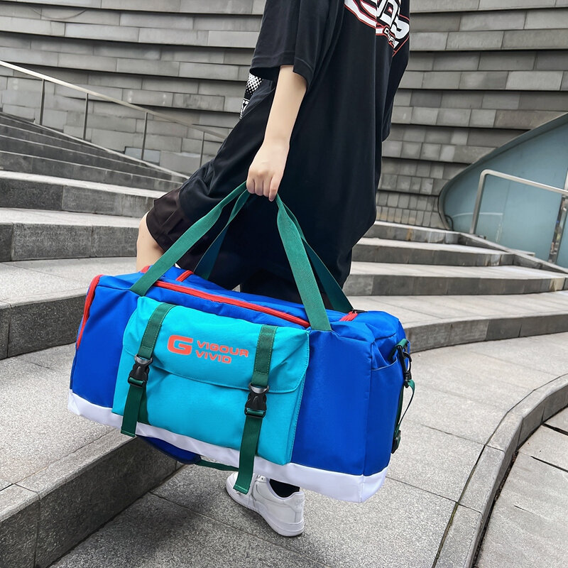 Yilia – sac de voyage pour hommes et femmes, sac à dos d'affaires de grande capacité, bagage d'étudiant pour natation, exercice et fitness
