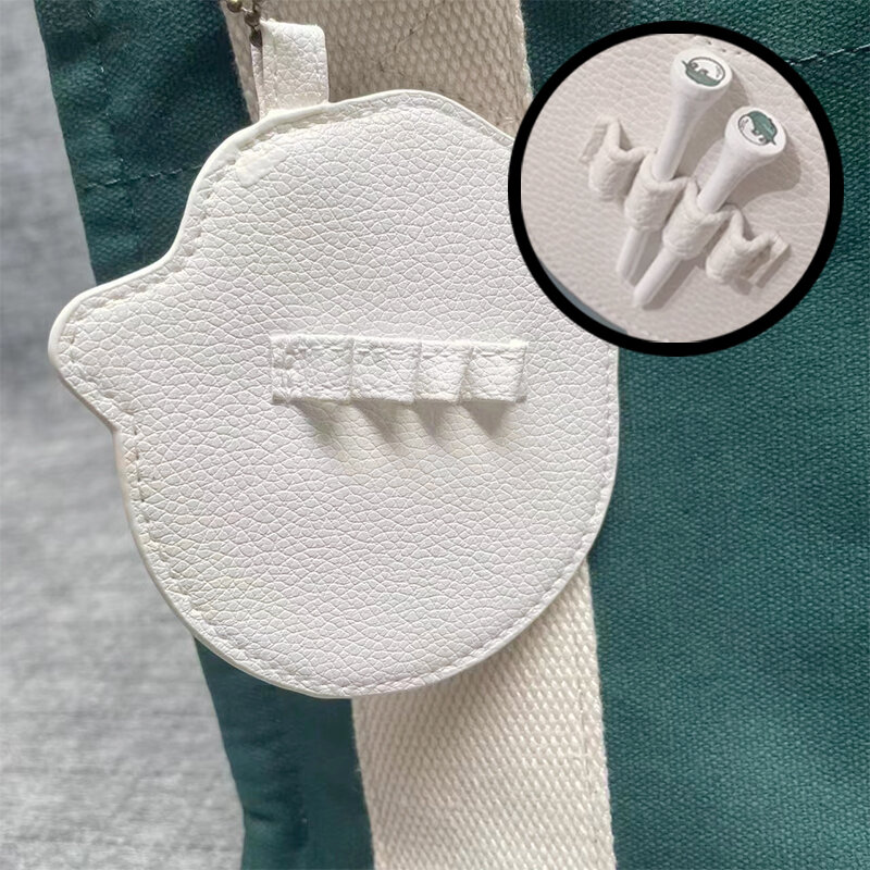 Новинка 2023, сумка для гольфа Malbon Golf, Дамская маленькая сумка для гольфа, аксессуары для гольфа, сумка для хранения из искусственной кожи, вместительная сумка для гольфа