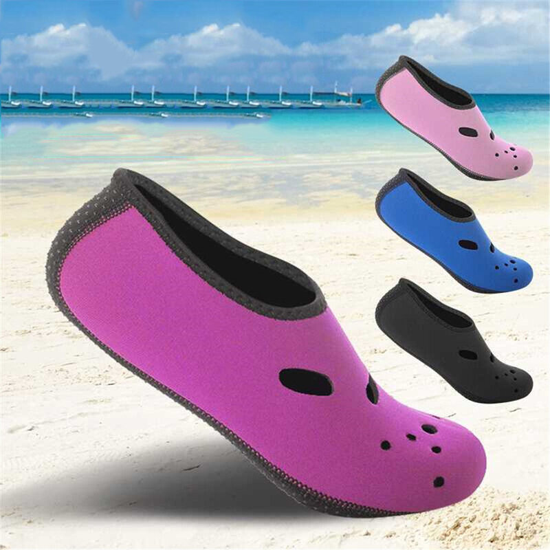 Sapatos de praia com secagem rápida, antiderrapante, para mergulho, piscina, surf, snorkel, barbatanas de natação, sapatos de esporte aquático