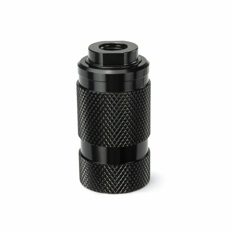 3rd cnc 5/8-24 a 13/16-16 focinho flash freio adaptador de aço inoxidável manga exterior com arruela e porca. 308 compensador. 45 acp