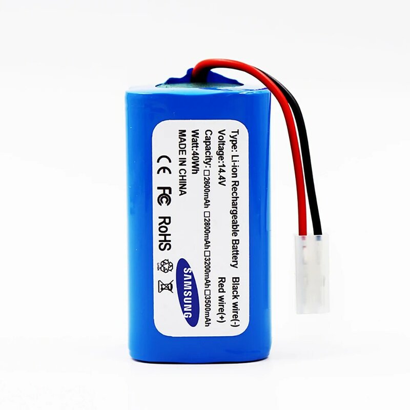 Original Replacement Battery H18650CH-4S1P For Xiaomi Mijia Mi Sweeping Mopping Robot Vacuum Cleaner G1 3500mAh