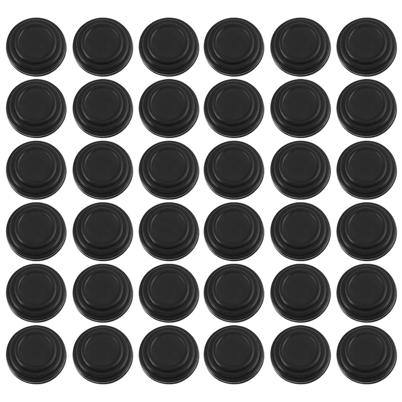 24 Pcs Shock Absorbing Gasket Seal Stickers Protective Pads Car Protecting Shock-proof Gaskets Silica Gel Accessories
