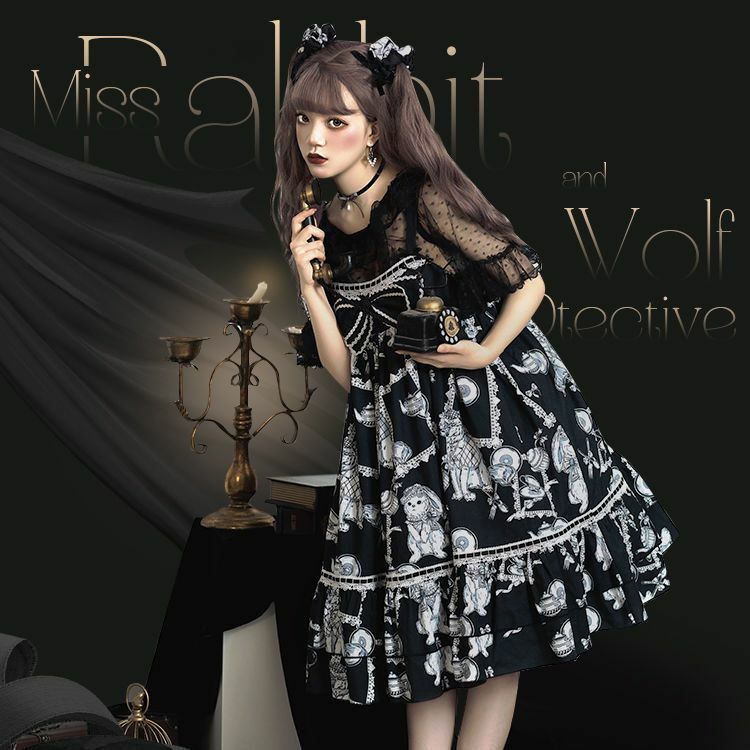 Vestido Vintage victoriano Lolita Jsk para mujer, minivestido gótico Kawaii con lazo para Halloween, con volantes, estilo Harajuku japonés para fiesta