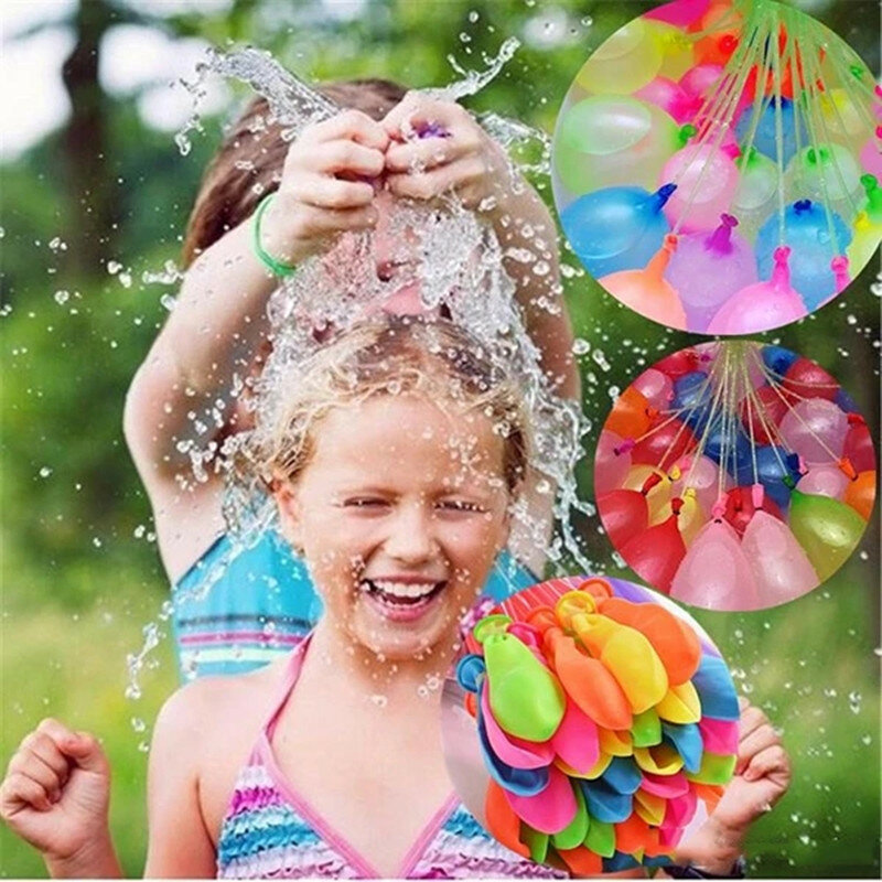 Globos de agua de piezas para niños, globos mágicos de relleno increíble, juego de guerra de agua, suministros para niños, fiesta de juguete de playa al aire libre, verano, 111