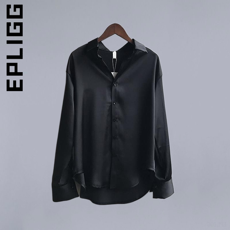 Epligg-Camisa de moda para mujer, camisa Sexy de oficina para mujer, camisas básicas para fiesta, Top informal para mujer, blusas elegantes suaves para mujer