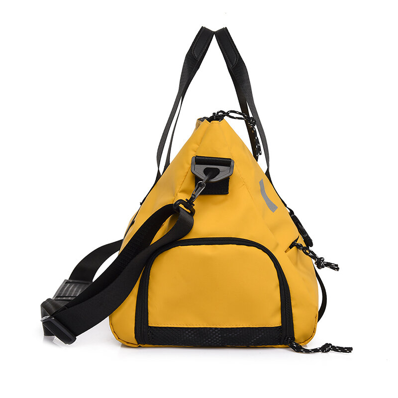 Yilian nova tendência saco de esportes luz curto-curso saco de viagem grande capacidade natação saco de fitness separação seca e molhada bagagem saco