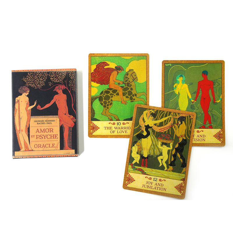 Amor et Psyche wyrocznia seks i miłość seksualność gra wróżbiarstwo narzędzia gra w karty tarota z przewodnikiem dla początkujących
