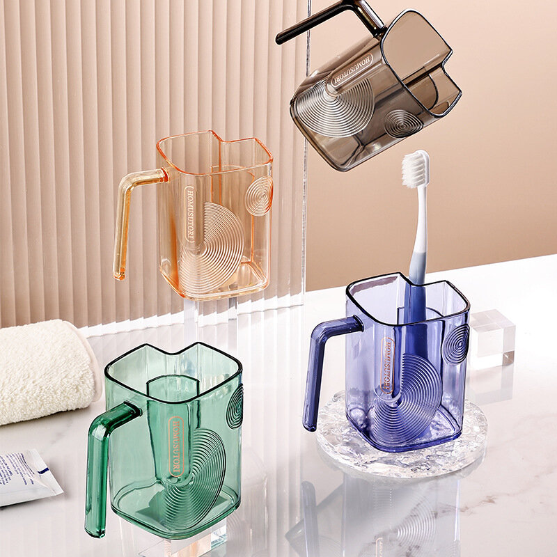 Mouthwash Cup Tooth Cup Household Set Toothbrush Cup Washing Cup Tooth Cup Cup High-value Toothbrush Storage