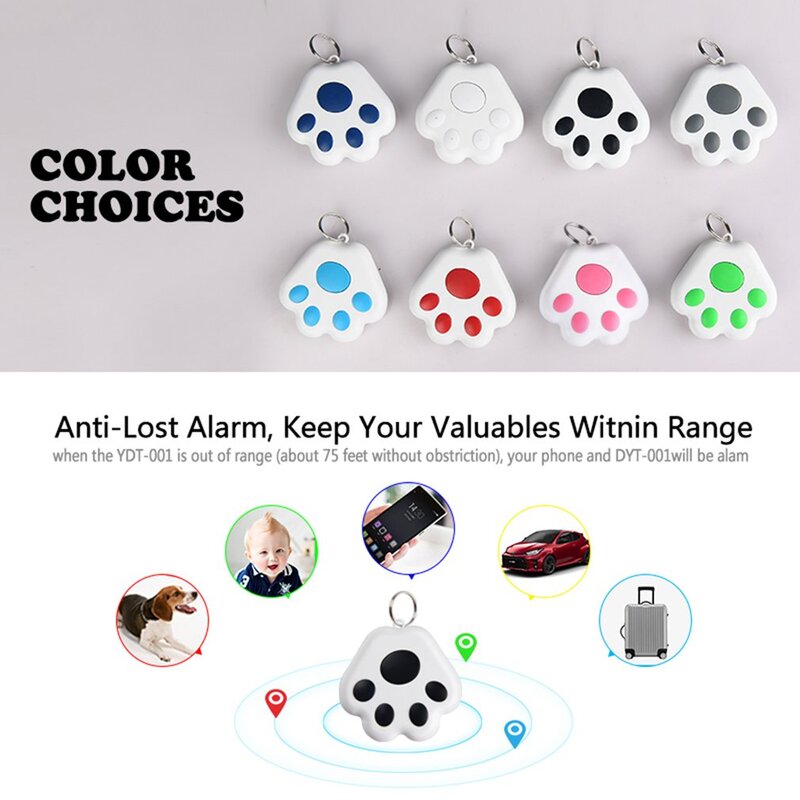 Dog Claw Wireless Anti Lost Device Two Way Alarm Tracking Self Timer Finder For The Elderly Pet Anti Lost