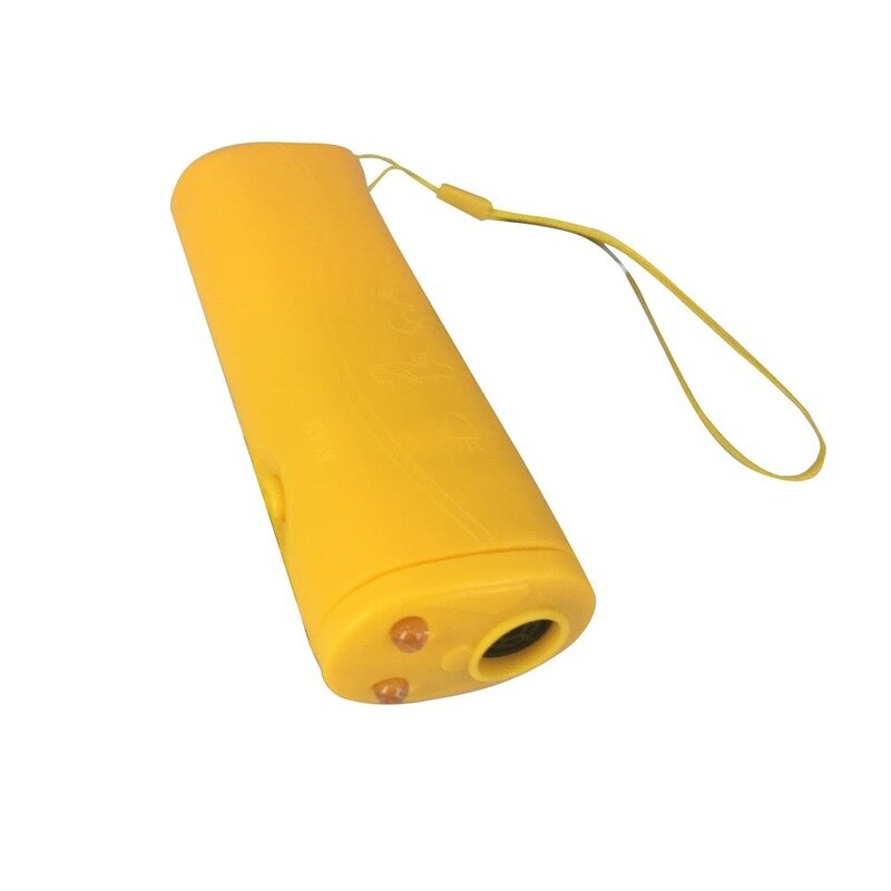 Портативный ультразвуковой отпугиватель собак, устройство 3 в 1 с вибрационным управлением светом, защита от лая, сдерживание лая