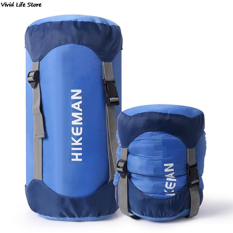 ضغط كيس النوم الاشياء كيس مقاوم للماء خفيفة في الهواء الطلق حقيبة التخزين