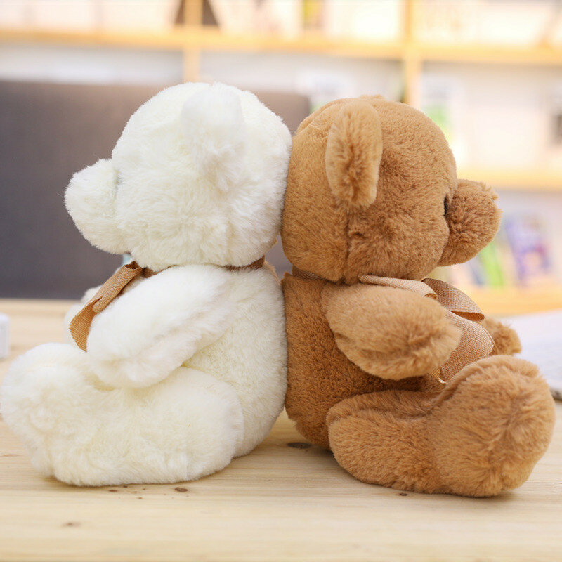 Muñeco de peluche de oso de peluche Kawaii, bonito Anime, regalo de cumpleaños del Día de San Valentín, logotipo sorpresa de vacaciones para niños, precios al por mayor