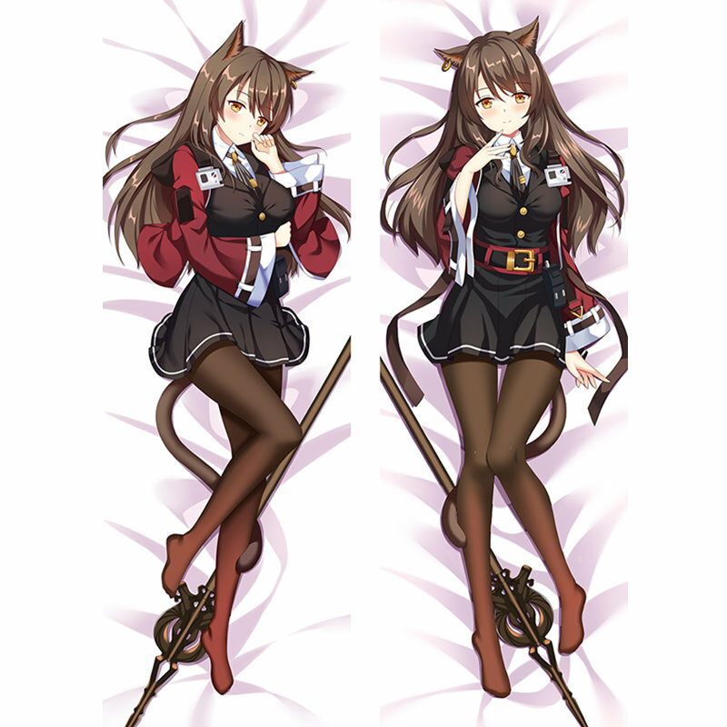 60x180cm New Hot Anime Game Arknights Pillow Cover Dakimakura Case Skin Peach 3D Double-sided Bedding Hugging Body Pillowcase