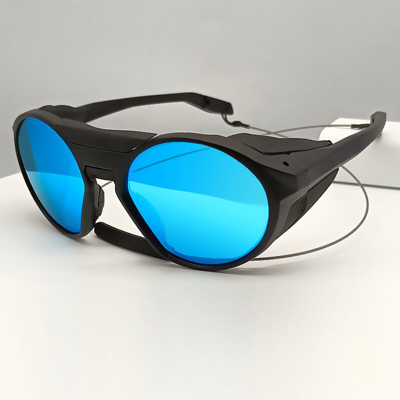 Kacamata Bersepeda Pria Kacamata Hitam Olahraga Luar Ruangan Kacamata Hitam Pria Wanita Kacamata Kaca Depan Sepeda PC Antisilau Antisilau
