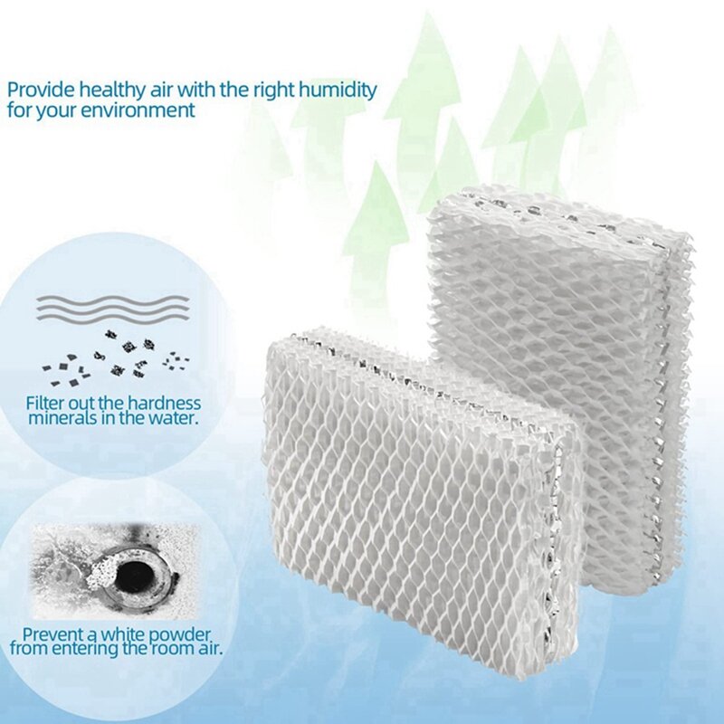 WF813 Humidifier Filter Humidifier Wick Filter Replacement Compatible For Relion RCM-832 RCM-832N Protet WF813