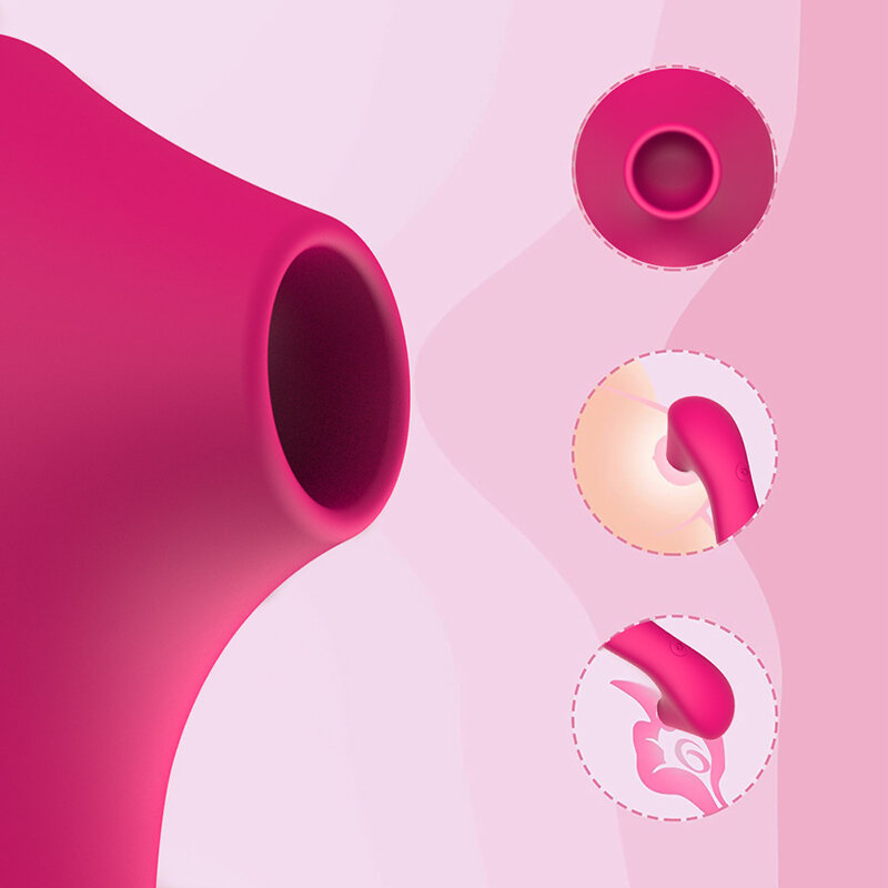 Dewasa 18 Klitoris Pengisap Vagina 10 Mode Mengisap Vibrator Klit Perempuan Vakum Stimulator Puting Mainan Seks untuk Wanita Dewasa