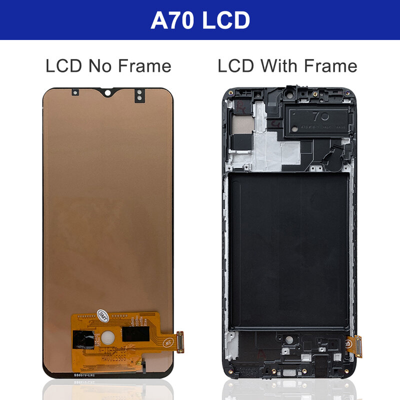 Voor Samsung Galaxy A10 A105 A20 A205 A20S A207 A30 A305 A30S A307 A50 A505 A70 A705F Lcd Touch screen Digitizer Vergadering