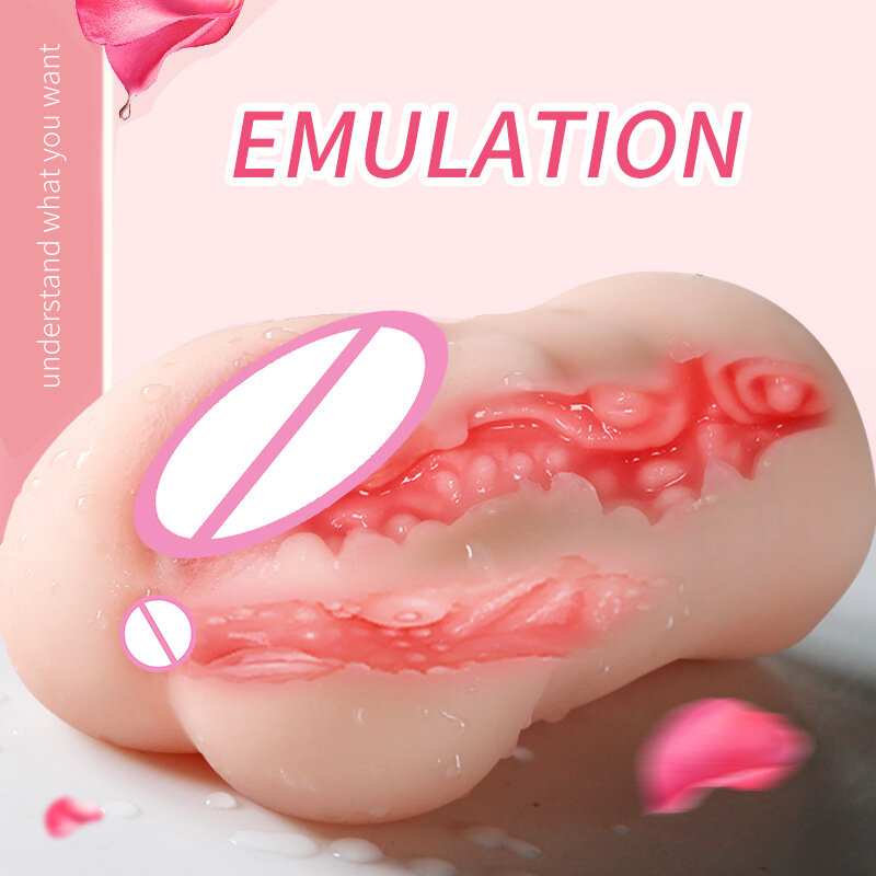 Erwachsene Sex Spielzeug für Männer Realistische Tiefe Kehle Männlichen Masturbator Silikon Künstliche Vagina Mund Anal Erotische Oral Flugzeug Tassen
