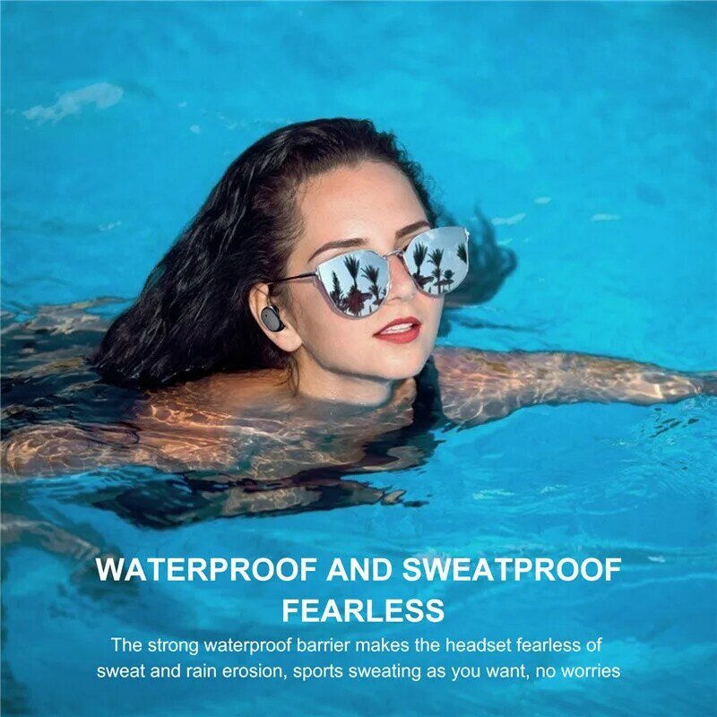 Y30 TWS Wireless Headphones Bluetooth Touch Control Sport Headset Waterproof Microphone Music Earphones Works On All Smartphones