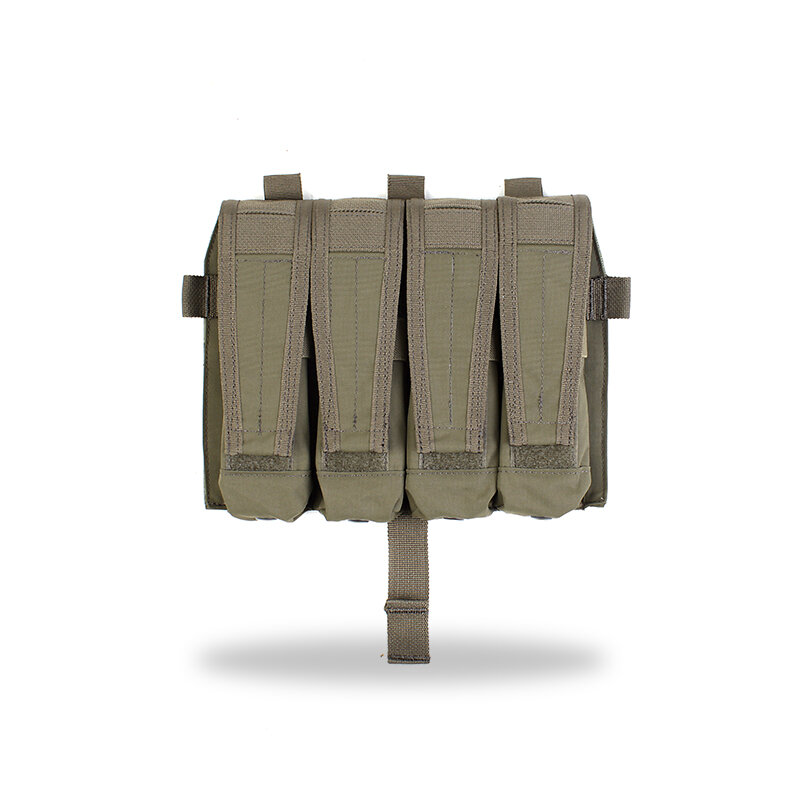 Pew tático militar ao ar livre avs destacável flap smg 9mm .45 caça colete tatico militar compartimento clipe bolsa airsoft