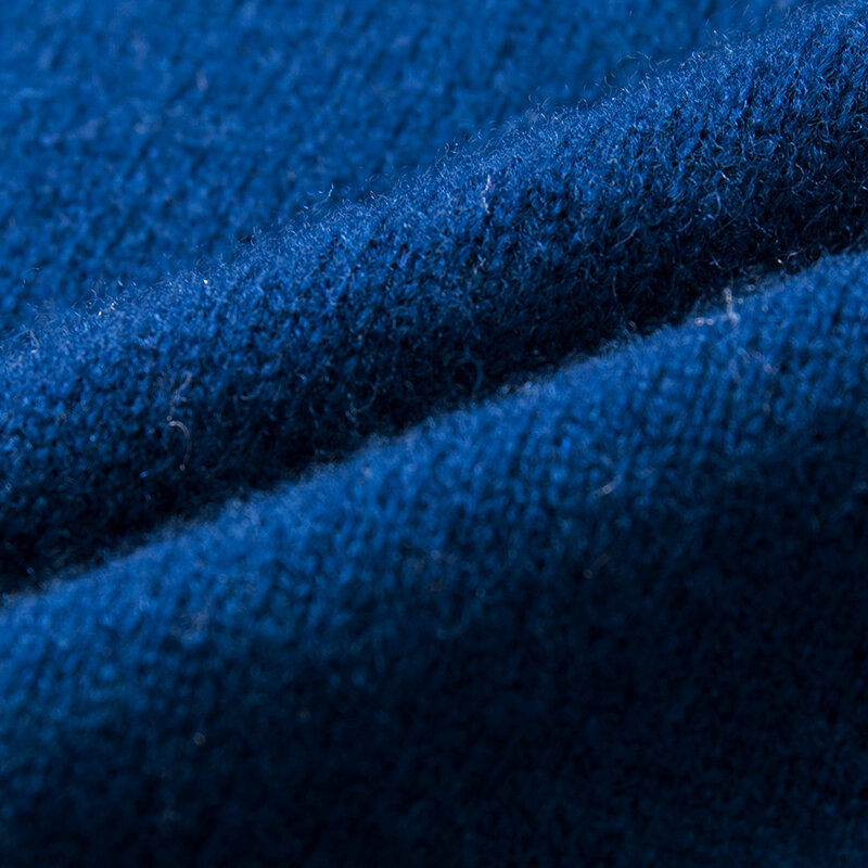 Pull à col mi-haut pour hommes, 100% pure laine, automne et hiver, avec une chemise à bascule et un pull chaud en cachemire épaissi.