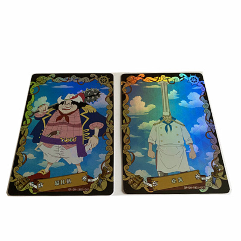 One Piece Deluxe Collection gioco di carte Anime periferiche Character Card Color Rare Collection Card Monkey D. Rufy Roronoa Zoro