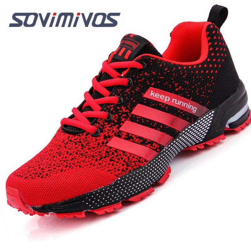 Nieuwe 2019 Mannen Loopschoenen Ademende Outdoor Sport Schoenen Lichtgewicht Sneakers Voor Vrouwen Comfortabele Atletische Training Footwear