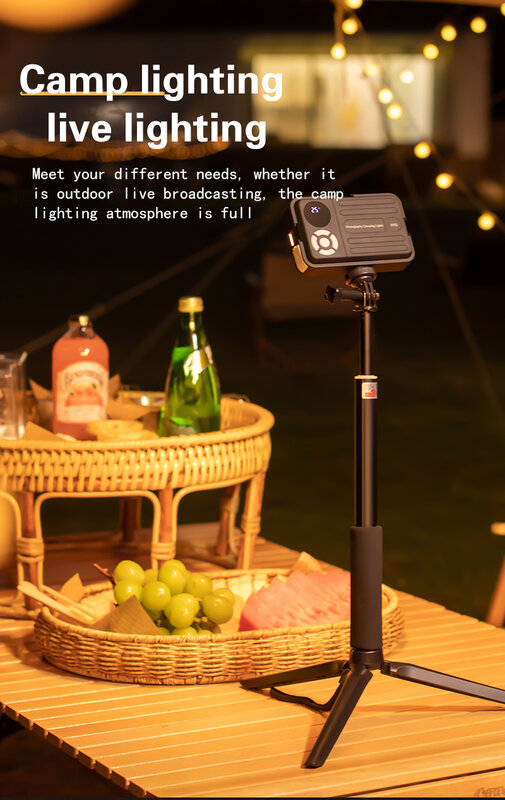10000mAh LED Camping Tent Light Support Fast Rechargeable Portable Emergency Work Light With 4 Modes Dimmable Outdoor Lamp